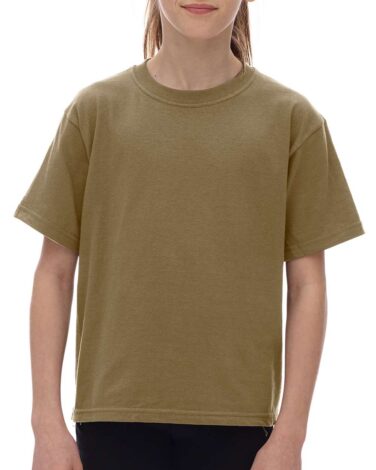 M&O Youth Gold Soft Touch T-Shirt
