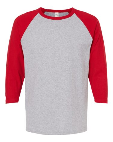 M&O Raglan Three-Quarter Sleeve Baseball T-Shirt