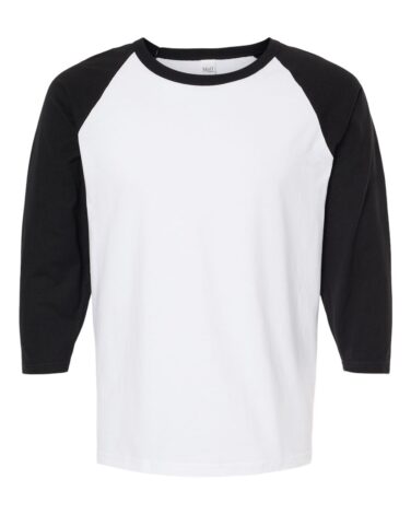 M&O Raglan Three-Quarter Sleeve Baseball T-Shirt