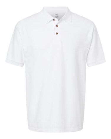 M&O Ring-Spun Piqué Polo