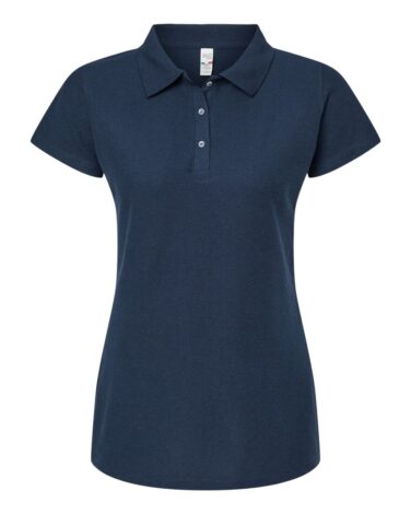 M&O Women's Soft Touch Polo