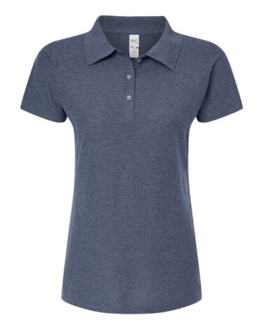 M&O Women's Soft Touch Polo