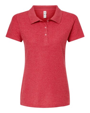 M&O Women's Soft Touch Polo