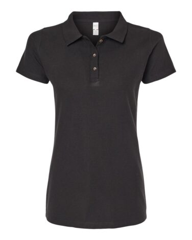 M&O Women's Ringspun Polo