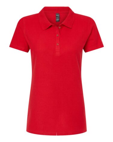 M&O Women's Ringspun Polo