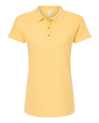 M&O Women's Ringspun Polo