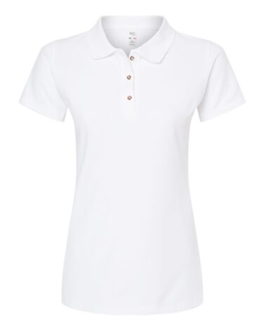M&O Women's Ringspun Polo