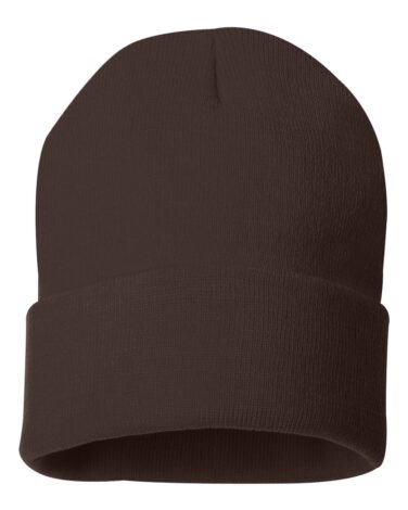 Sportsman Solid 12" Cuffed Beanie