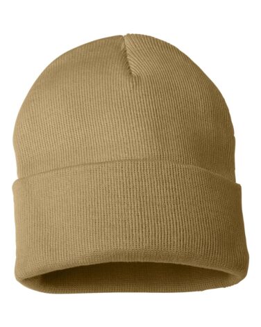 Sportsman Solid 12" Cuffed Beanie