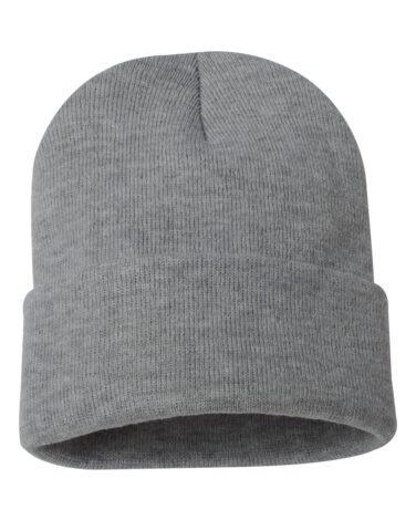 Sportsman Solid 12" Cuffed Beanie