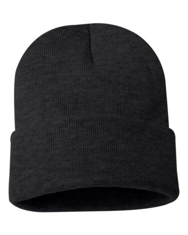 Sportsman Solid 12" Cuffed Beanie