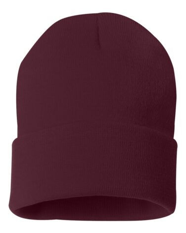 Sportsman Solid 12" Cuffed Beanie