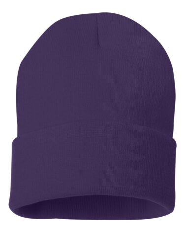 Sportsman Solid 12" Cuffed Beanie