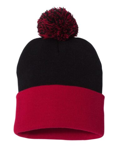Sportsman Pom-Pom 12" Knit Beanie