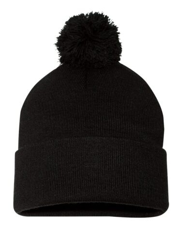 Sportsman Pom-Pom 12" Knit Beanie