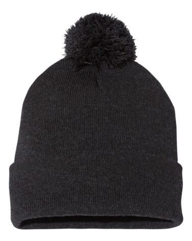 Sportsman Pom-Pom 12" Knit Beanie