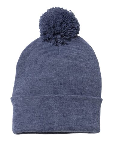 Sportsman Pom-Pom 12" Knit Beanie