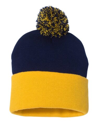 Sportsman Pom-Pom 12" Knit Beanie