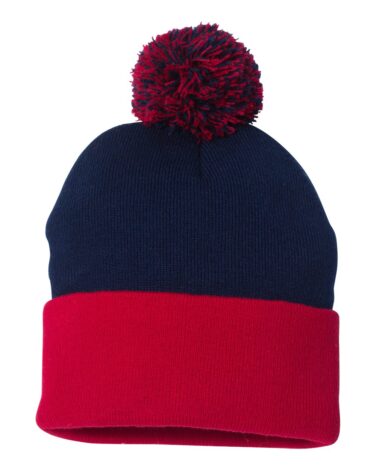 Sportsman Pom-Pom 12" Knit Beanie
