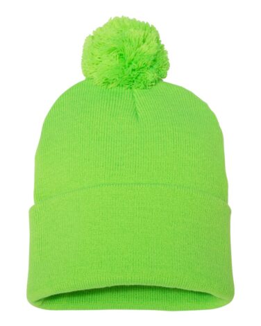 Sportsman Pom-Pom 12" Knit Beanie