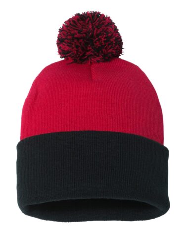 Sportsman Pom-Pom 12" Knit Beanie