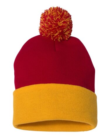 Sportsman Pom-Pom 12" Knit Beanie