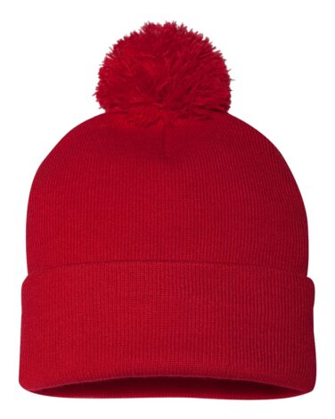 Sportsman Pom-Pom 12" Knit Beanie