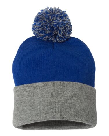 Sportsman Pom-Pom 12" Knit Beanie