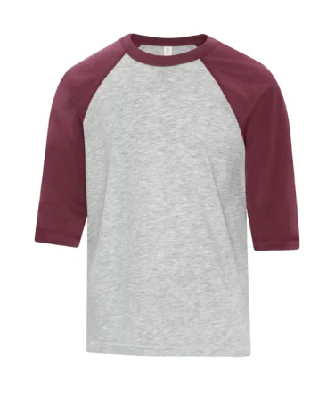 Atc™ Eurospun® Ring Spun Baseball Youth Tee