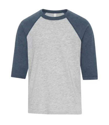 Atc™ Eurospun® Ring Spun Baseball Youth Tee