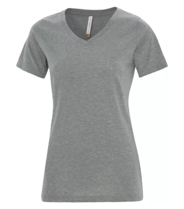 Atc™ Eurospun® Ring Spun V-neck Ladies' Tee