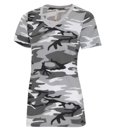 Atc™ Eurospun® Ring Spun V-neck Ladies' Tee
