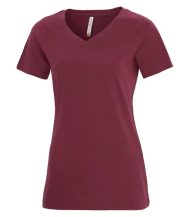 Atc™ Eurospun® Ring Spun V-neck Ladies' Tee