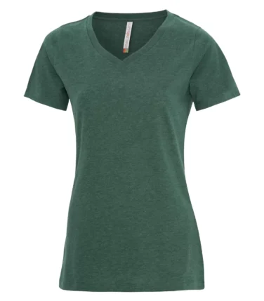 Atc™ Eurospun® Ring Spun V-neck Ladies' Tee