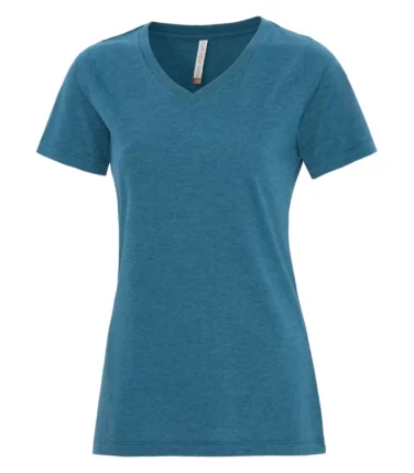 Atc™ Eurospun® Ring Spun V-neck Ladies' Tee