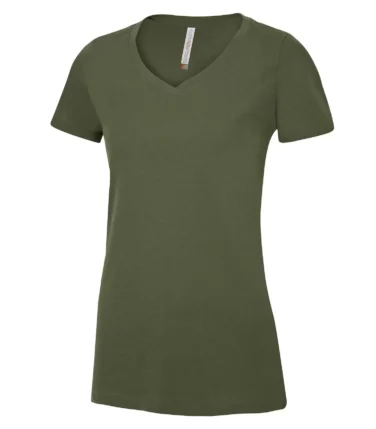 Atc™ Eurospun® Ring Spun V-neck Ladies' Tee
