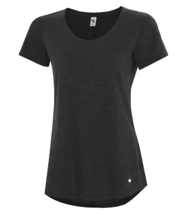 Koi® Triblend Scoop Neck Relaxed Ladies' Tee