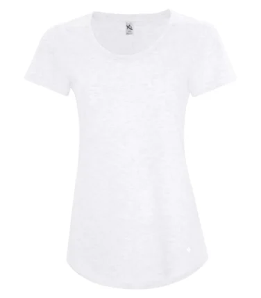 Koi® Triblend Scoop Neck Relaxed Ladies' Tee