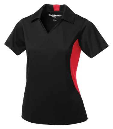Coal Harbour® Snag Resistant Colour Block Ladies' Sport Shirt