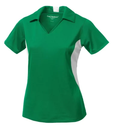 Coal Harbour® Snag Resistant Colour Block Ladies' Sport Shirt