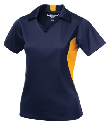 Coal Harbour® Snag Resistant Colour Block Ladies' Sport Shirt