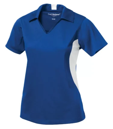 Coal Harbour® Snag Resistant Colour Block Ladies' Sport Shirt