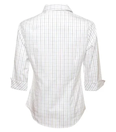 Coal Harbour® Tattersall Check Woven Ladies' Shirt