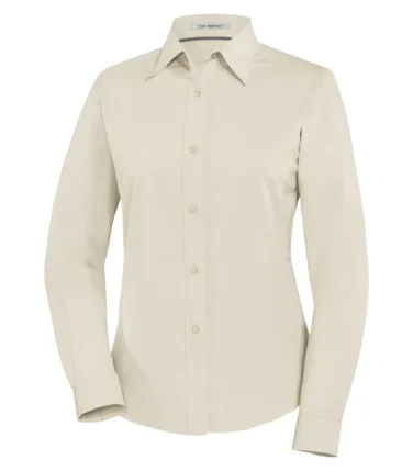 Coal Harbour® Easy Care Blend Long Sleeve Woven Ladies' Shirt