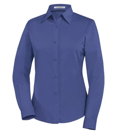 Coal Harbour® Easy Care Blend Long Sleeve Woven Ladies' Shirt
