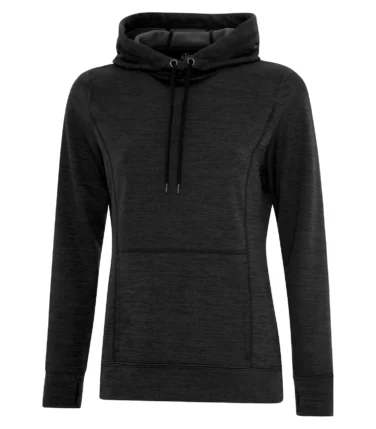Atc™ Dynamic Heather Fleece Hooded Ladies' Sweatshirt