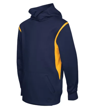 Atc™ Ptech® Fleece Varcity Hooded Youth Sweatshirt