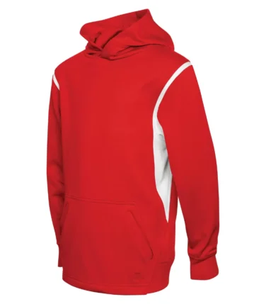 Atc™ Ptech® Fleece Varcity Hooded Youth Sweatshirt
