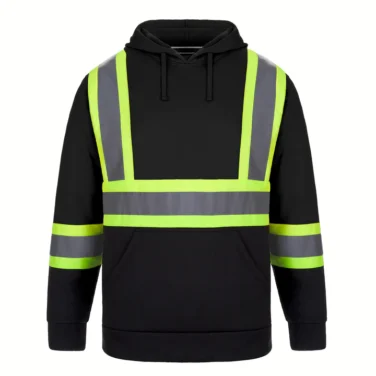 Canada Sportswear Men's Hi-vis Polyester Pullover Hoodie