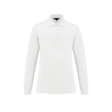 Canada Sportswear Ladies Long Sleeve Pique Mesh Polo